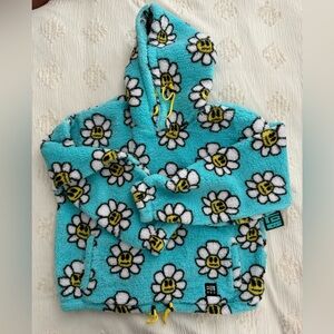 Alab Smiley Cropped Hoodie